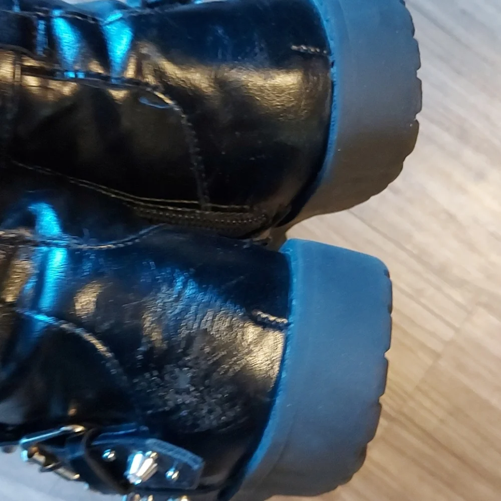 Zara moto boots